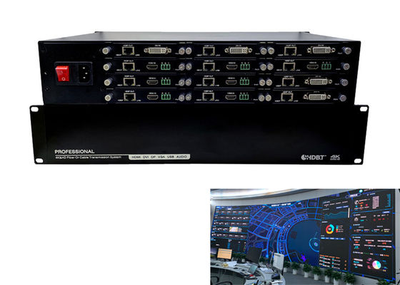 12 наполнитель Hdbaset передатчика портов HDBT к конвертеру 4k Hdmi