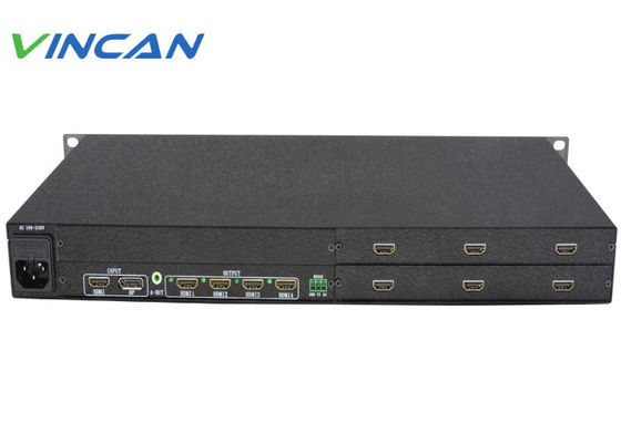 1х6 видеостенный контроллер HDMI Splitter.
