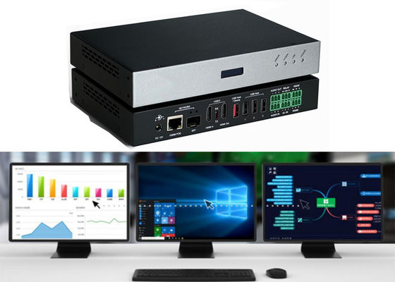 2K IP KVM матричный коммутатор с матричным переключением нескольких устройств