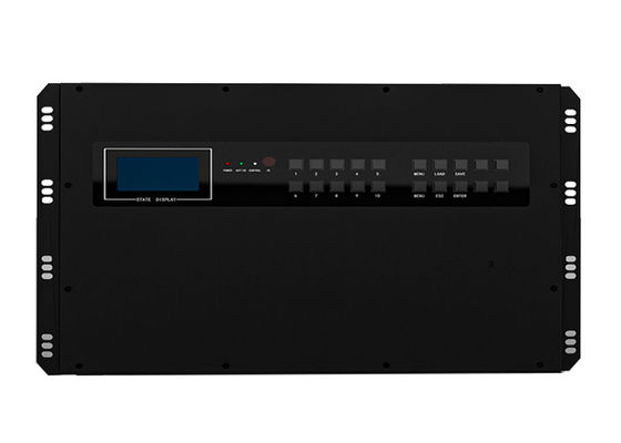 7 U 136 портов волоконно-оптический KVM передатчик и приемник узла KVM волоконной матрицы