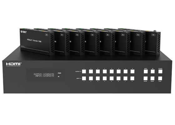 VINCAN 8x8 HDBaseT HDMI матричный коммутатор с 4K604:44 Видео и ПО для профессиональных аудиоинсталляций