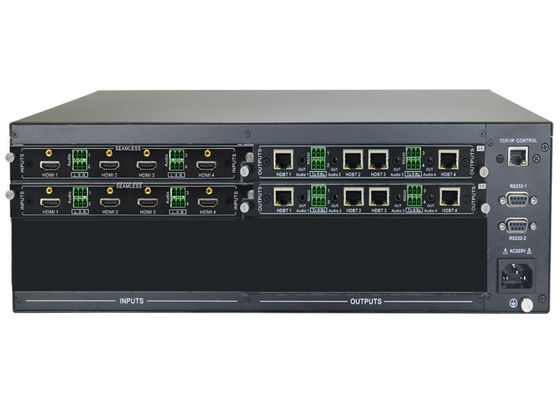 Безшовный выход HDBaseT входного сигнала 8 Switcher 8 HDMI матрицы EDID 4K видео-