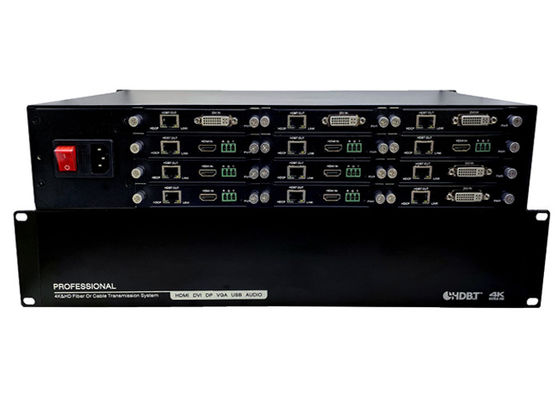 Splitter набора наполнителя связи 4k Pro Hdbaset цифров над поддержками Cat5e/Cat6