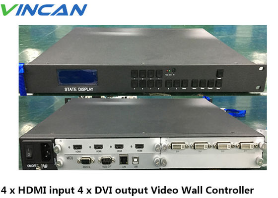 Регулятор стены фильма 2x2 3x3 4K Hdmi видео- и процессор 1x3 4x4