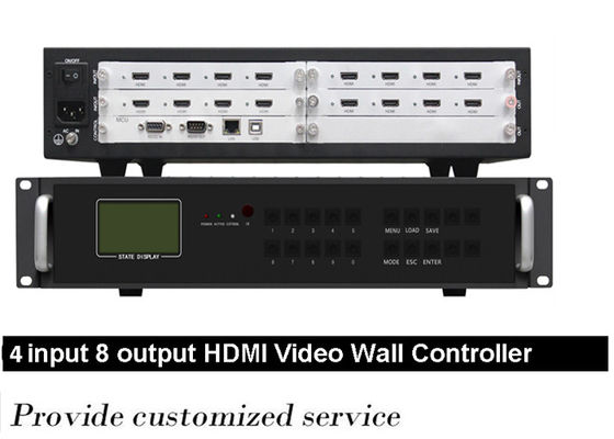 4 в 8 из регулятора 4x4 стены HDMI видео-, процессор стены 2x4 Hdmi видео-