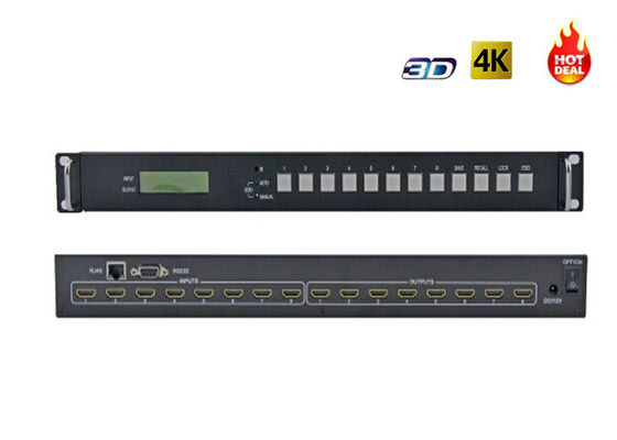 Switcher 8 матрицы инфракрасн 1080P HDMI 1,4 8x8 4Kx2k 30Hz 3D В 8 ВНЕ