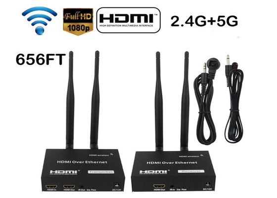ТВ передатчик 660ft/200m HDMI беспроводные и приемник 1080P с инфракрасн удаленным