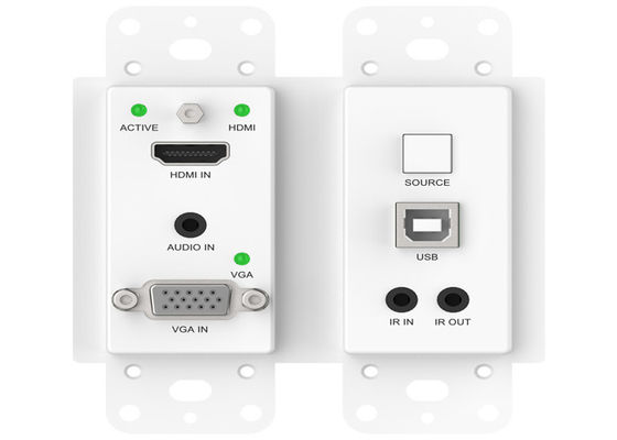 Lpcm Audio Format Hdbaset Extender 91.8x104.8x43mm Настенная плита