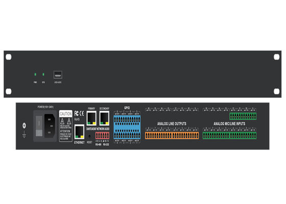 Ethernet Dante Audio Controller 8 X XLR/TRS Combo Jacks и процессор ADI SHARC 21489