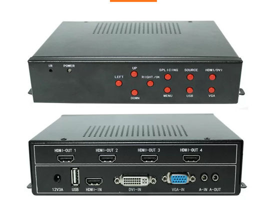 Профессиональный 4K UHD видеопроцессор для многоэкранного дисплея