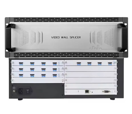 Профессиональный полный 4K30hz 16-канальный HDMI видеостенный контроллер 12 In 4 Out LED LCD видеостенный процессор