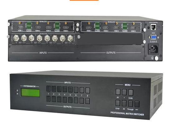 4K 30Hz видео HDMI матрица 4x4, HDMI матрица коммутатор разделителя 4 в 4 выхода EDID