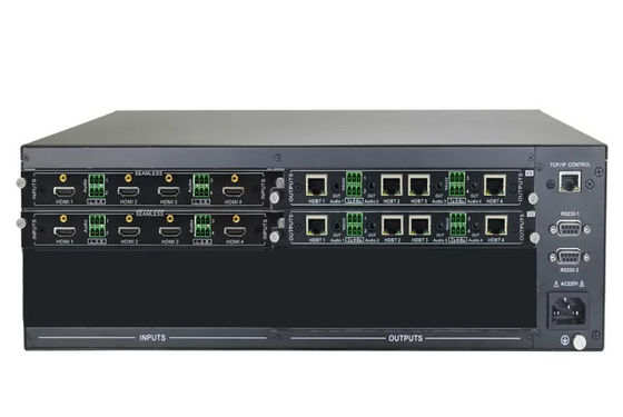 8 x 8 HDMI HDBaseT матрица с 8 шт 70 метров приемники DVI и компонент выходов