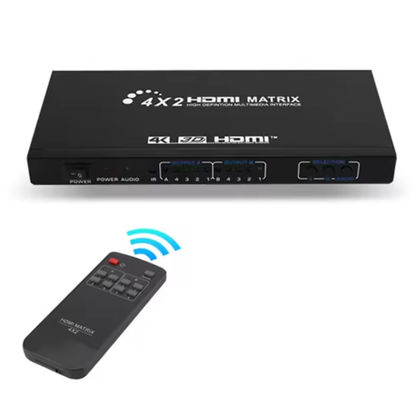 Высокое разрешение HDMI Matrix Switcher HDCP2.2 Поддержка и 4Kx2k 60Hz