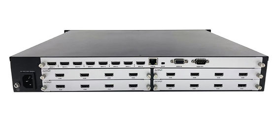 До 3840x2160 60Hz модульный видеостенный контроллер с режимом IP-контроля