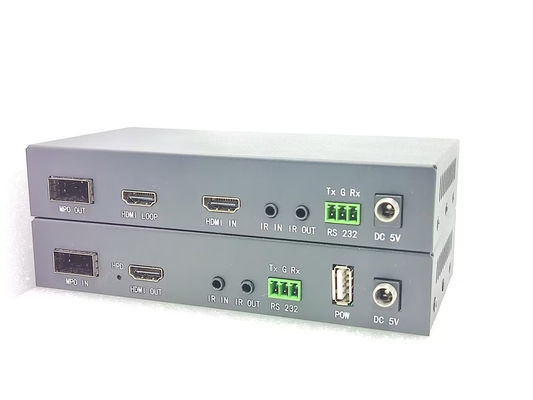 Оптическое волокно FOX-V-MPO большой дальности с расстоянием 1000 футов HDMI Type A Input IR Control