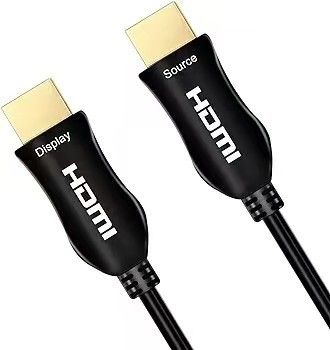 Утонченный дизайн HDMI волоконно-оптический кабель 4K / 8K совместимость, нулевая потеря сигнала