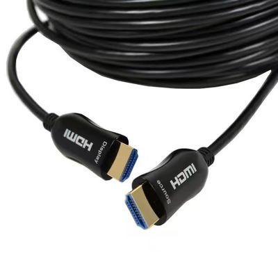Утонченный дизайн HDMI волоконно-оптический кабель 4K / 8K совместимость, нулевая потеря сигнала