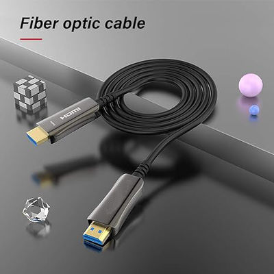4K HDR Dolby Vision HDMI оптоволоконный кабель, 100-метровый активный оптический HDMI-кабель для разрешения Ultra HD