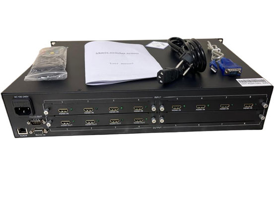 8 в 4 HDMI Matrix Switcher эффективно управлять несколькими устройствами