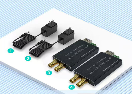12G SDI оптический расширитель видео. Высококачественный 1080p сигнал через оптоволокно.