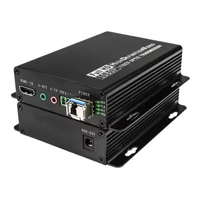 HD HDMI видео оптический терминал - 1920x1200@60Hz, 20 км оптоволоконный расширитель,