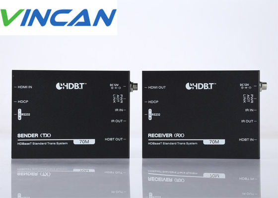 HDbaset HDMI Extender Over Single 70m CAT6 с поддержкой IR POC, RS232 4k 60hz