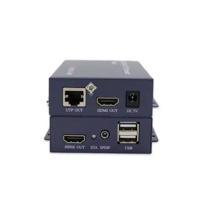 4K60 UHD видео и аудио HDBaseT передача по одному кабелю Cat6/6A