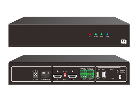 KVM-IP-1200 Двойной расширитель головки Поддержка двойного расширения экрана, подходящая для финансовых транзакций и управления медицинскими устройствами