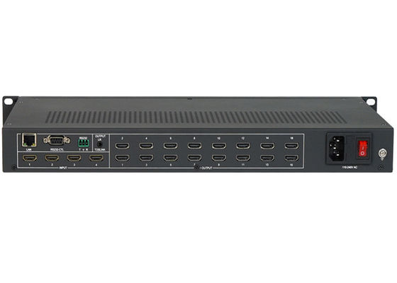 HDMI TV Video Wall Controller 4x4 4k с 4 входами и 16 выходами