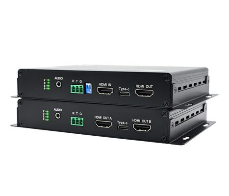 4K HDMI оптический расширитель через волоконное 60Hz HDMI 2.0b& 10KM LC интерфейс