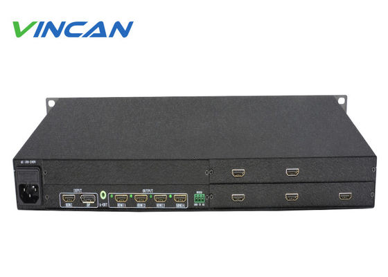 4K 1 в 9 выходной HDMI видеостенный контроллер для установки 3x3 LCD дисплея