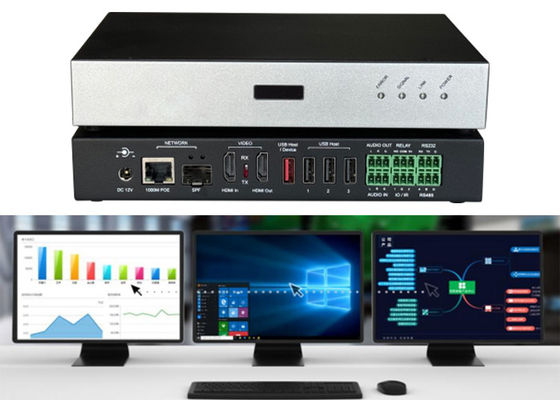 H.264 H.265 AV по IP KVM с HD видео сжатием