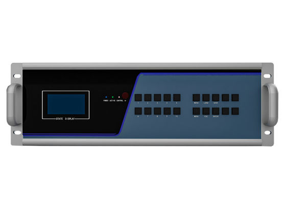Редуктивное питание поддерживается 88 портов 3,5 U Волоконный KVM передатчик и приемник узла KVM волокна матрица