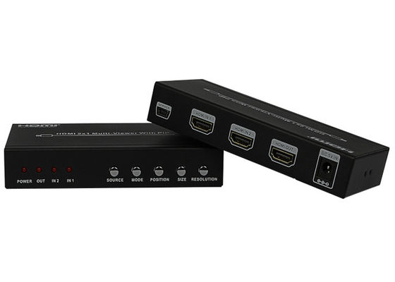 Тип порты ТИПУНА HDMI 2x1 MultiViewer DC 5V 1A женский вход-выхода