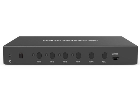 Разрешение квадрацикла 4x1 Multiviewer максимальное 1920×1080P 60Hz HDMI видео-