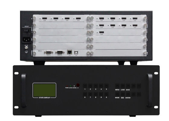 4 в 9 из регулятора стены 3x3 2x2 HDMI видео- с кожухом 3.5U