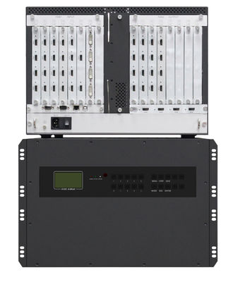 регулятор 16 Ch стены VGA SDI HDMI 7U 4x4 3x5 3x4 2x2 3x3 DVI видео- вывел наружу входной сигнал 18 Ch