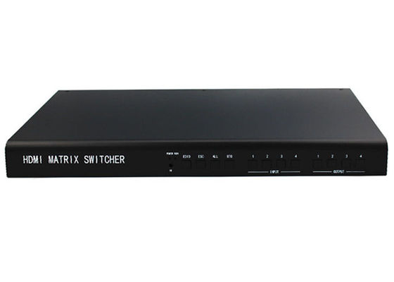 Switcher матрицы 4K 30Hz 20W 4x4 HDMI с цветом HDCP 3D глубоким