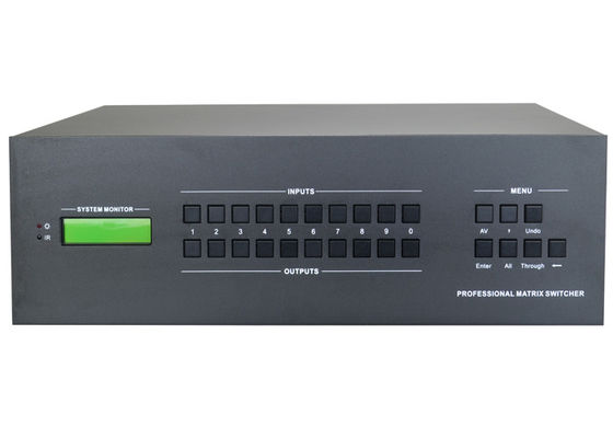 Безшовный Switcher HDCP матрицы 8x16 модульный 4k HDMI видео-