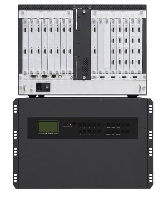 выход Ch 1080P HDMI регулятора 18 стены 7U RS485 RS232 4K видео-