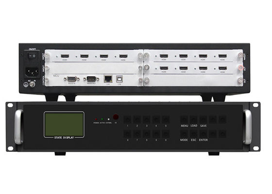 4 в 8 из регулятора стены HDMI 4x2 2x4 видео- с центральным постом управления