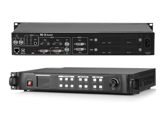 1HDMI 1 процессор стены СИД выхода входного сигнала 2 DVI VGA 2 BNC с кожухом 1U