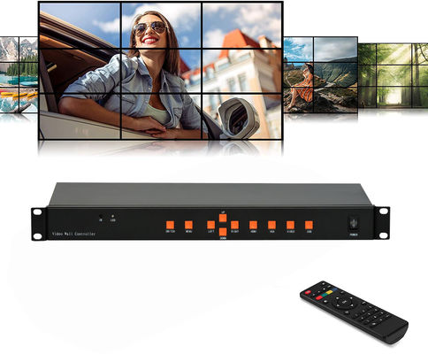 USB VGA регулятора 3x3 2x4 4x2 HDMI DVI стены RS232 9CH LCD видео- для соединять 9 ТВ
