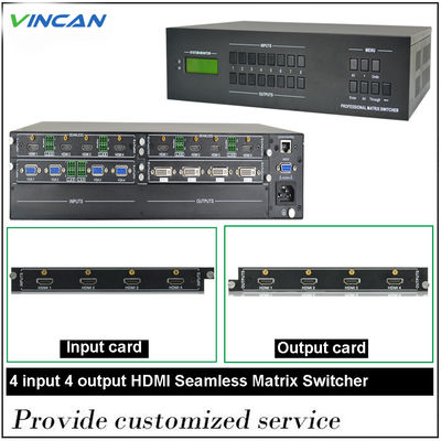 матрица 4x4 8x8 4x2 Hdbaset Switcher матрицы 4K Hdmi видео- аудио