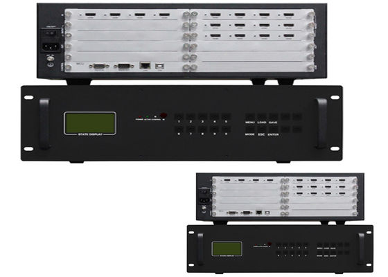 Профессиональный полный 4K30hz 16-канальный HDMI видеостенный контроллер 12 In 4 Out LED LCD видеостенный процессор