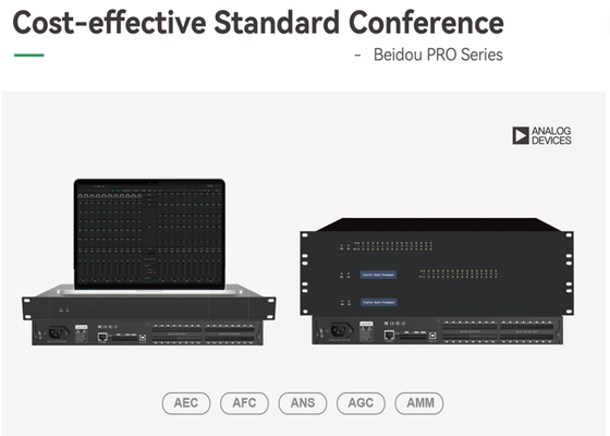 VINCAN Beidou PRO Conference Audio DSP Processor с AEC, автоматическим микшированием и USB аудио для конференц-залов