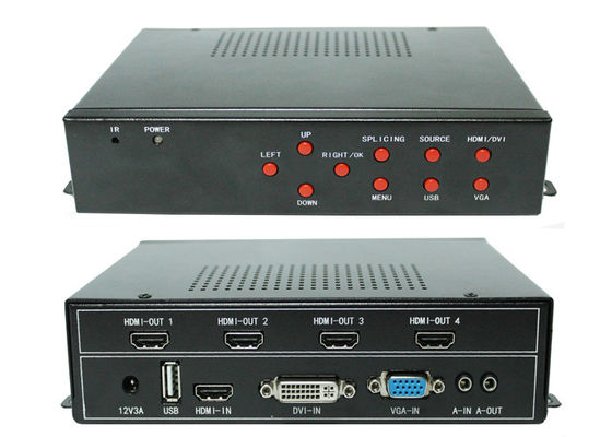 регулятор стены 1x2 2x2 цифров HDMI видео- для Multi дисплея ТВ
