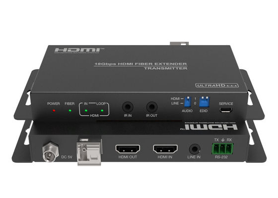 18Gbps 2,0 видео HDMI над наполнителем волокна с аудио извлечением