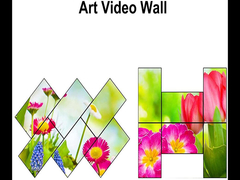 Видеопроцессор 1x9 для нерегулярных дисплеев